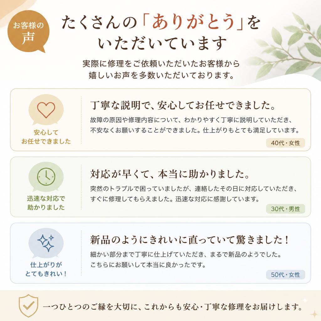 お客様の声