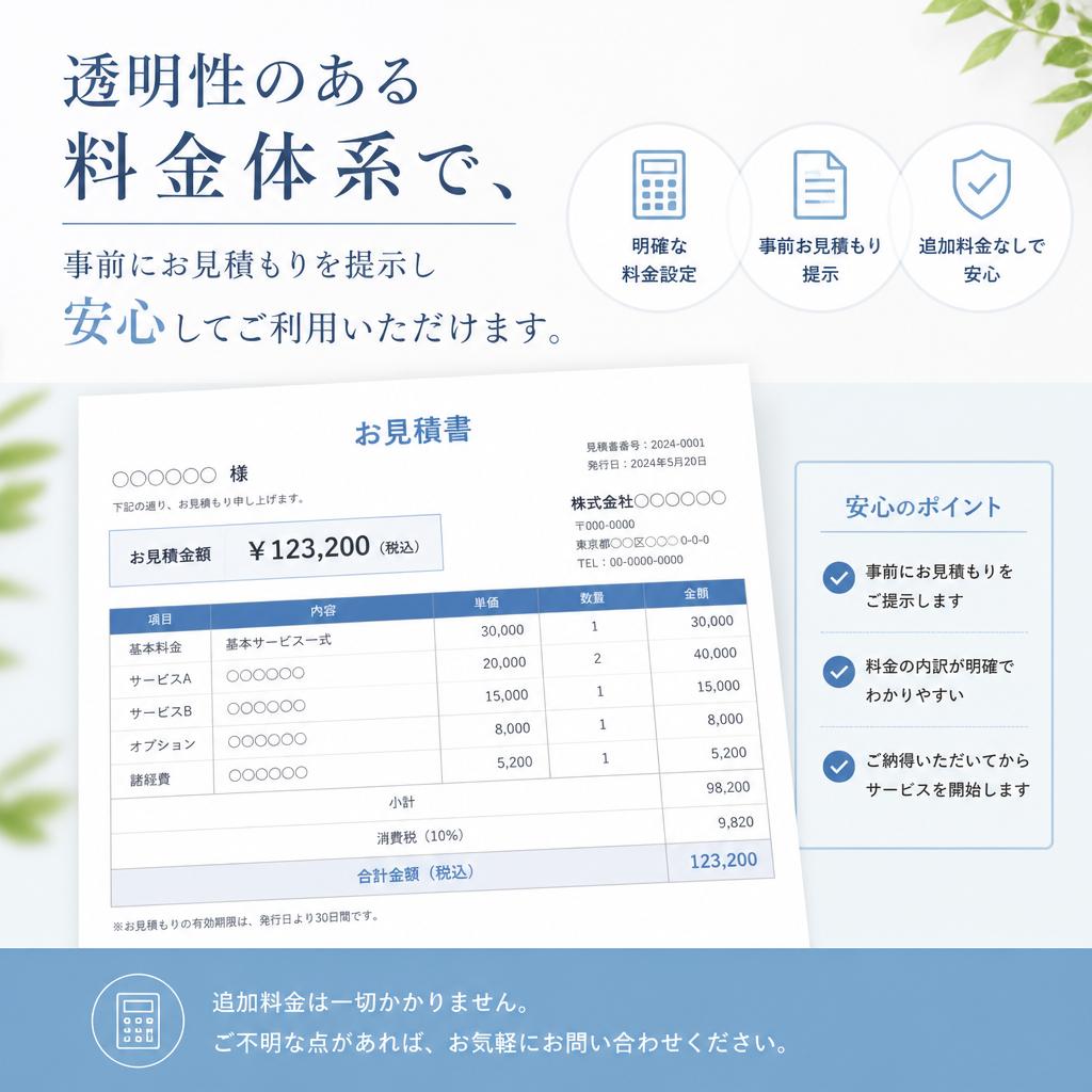 料金について