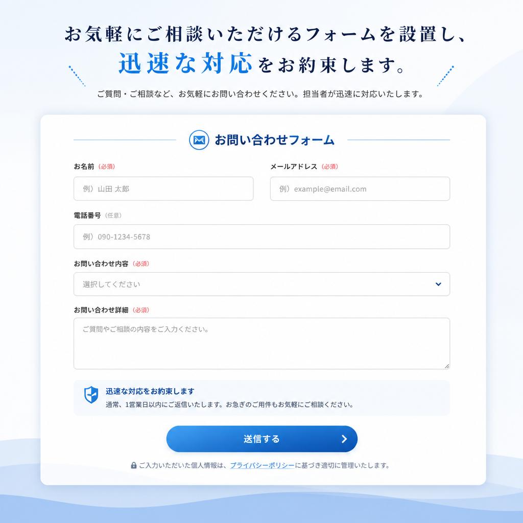 お問い合わせ