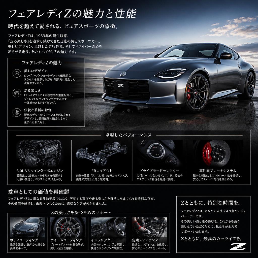 フェアレディZの魅力