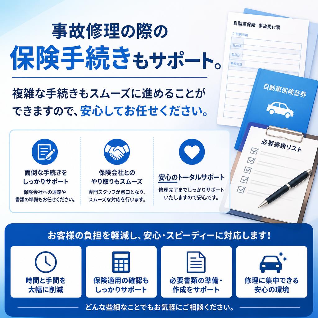 2. 安心の保険対応