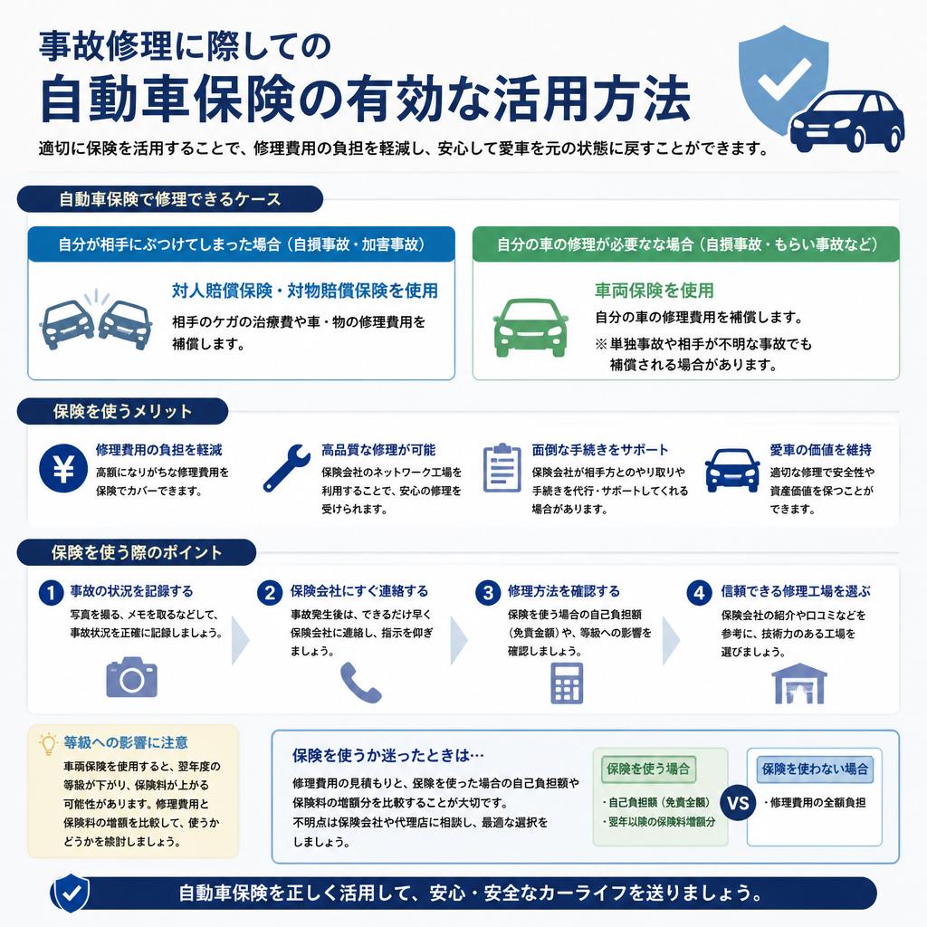 自動車保険の使い方