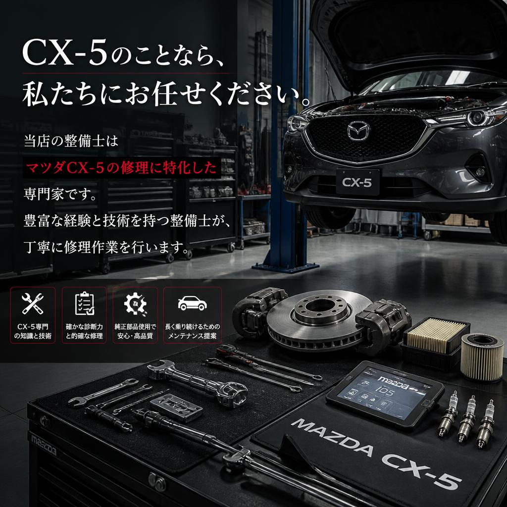 専門整備士が修理を担当