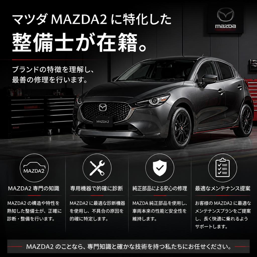 マツダMAZDA２の専門知識