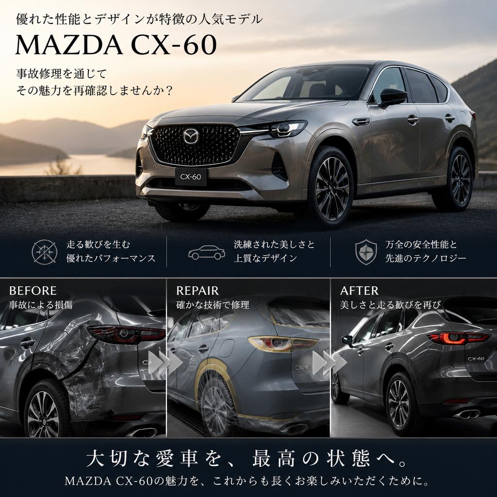 マツダCX-60の魅力について