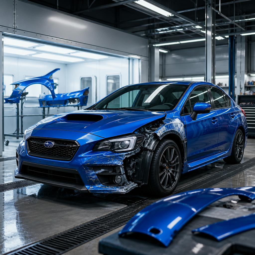 事故修理はお任せ！あなたのスバルWRXをしっかりサポート