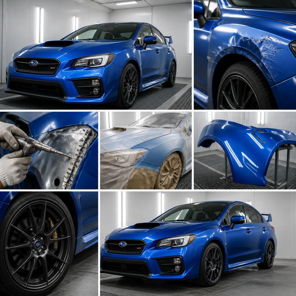 スバルWRX専用修理メニュー
